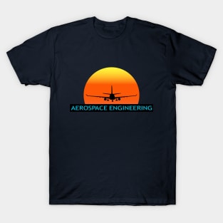 aerospace engineer, airplane, aeronautical engineering T-Shirt